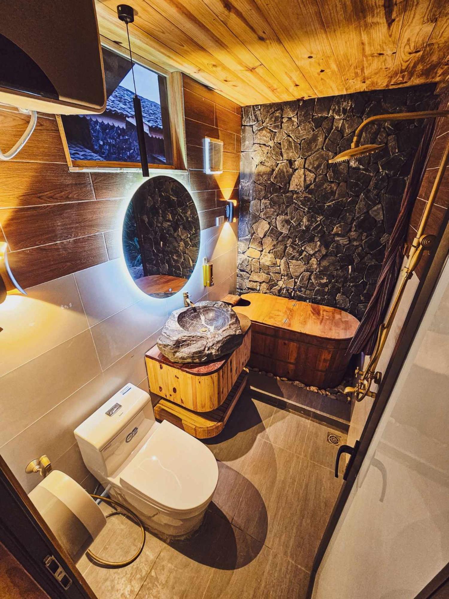 Chien'S Lodge Du Gia Lang Cac ภายนอก รูปภาพ
