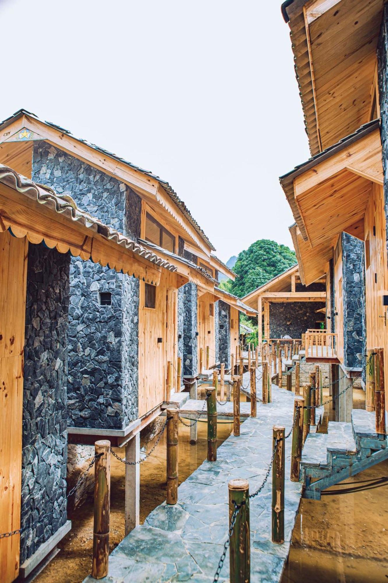 Chien'S Lodge Du Gia Lang Cac ภายนอก รูปภาพ